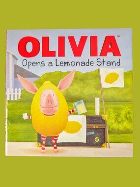 10/$25 Olivia Opens a Lemonade Stand Softcover Storybook